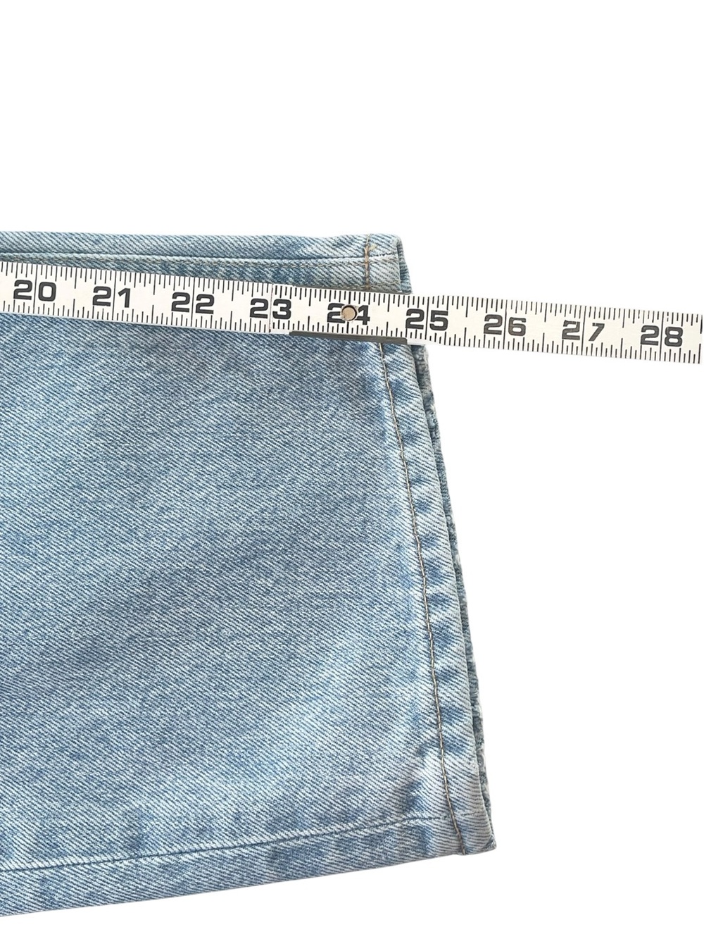 Citizens of Humanity Dahlia Bow Leg Baby Roll Jeans “Ribbon” Wash NWOT Size 28 - Picture 15 of 17